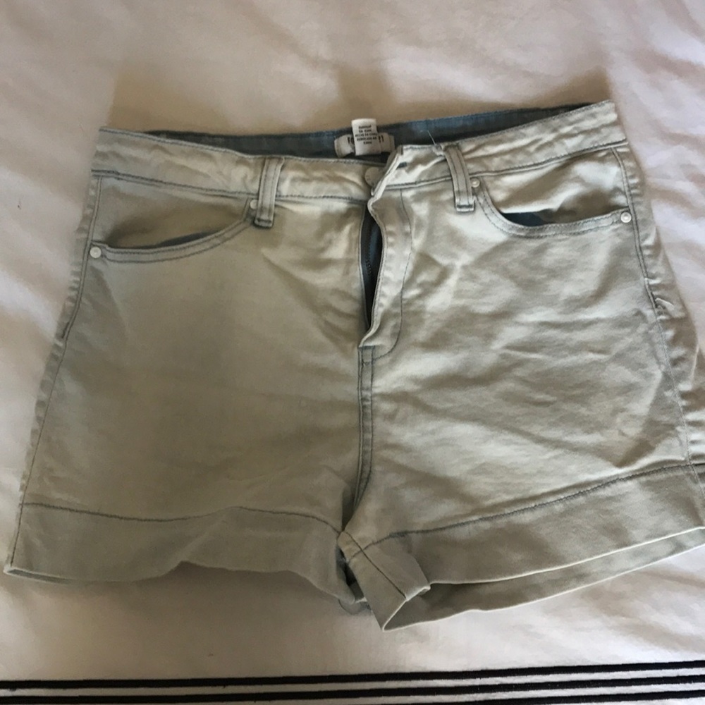 High Waisted Jean Shorts